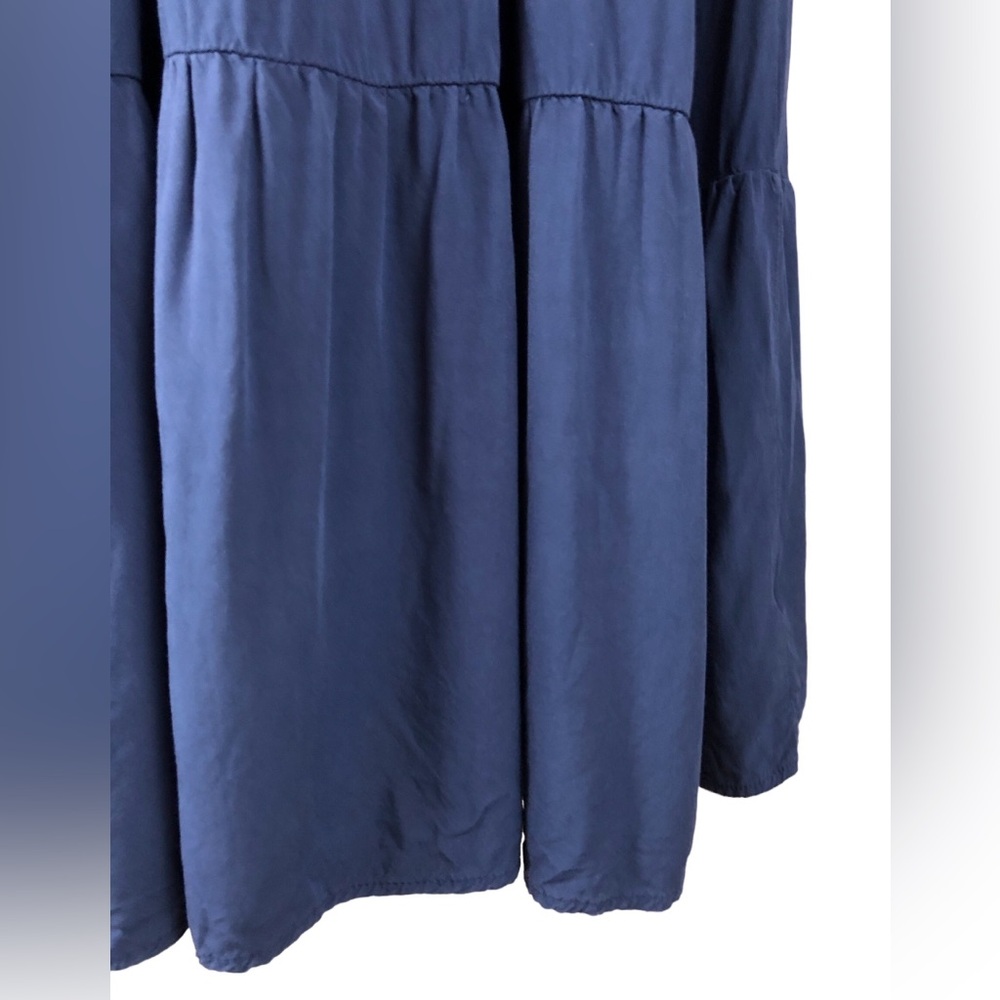 Elegant Deep Blue Maxi Dress - Picture 11 of 15